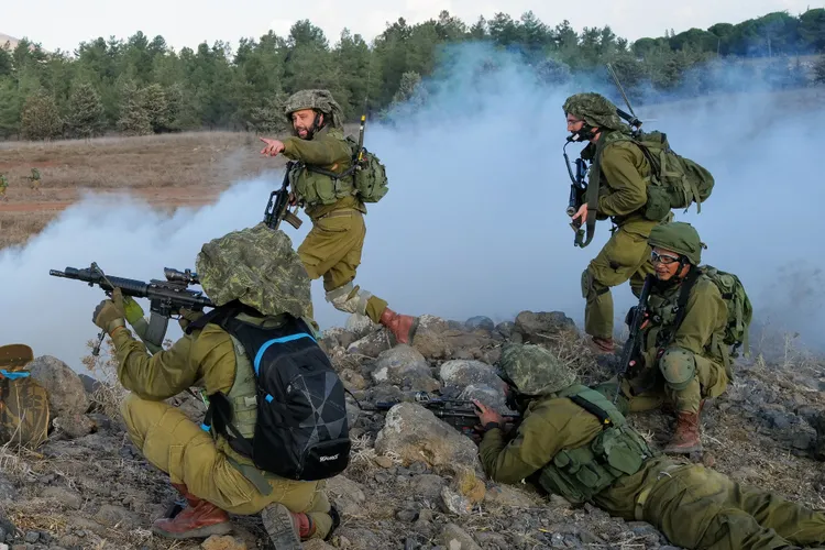 الجيش الإسرائيلي خلال معارك غزة