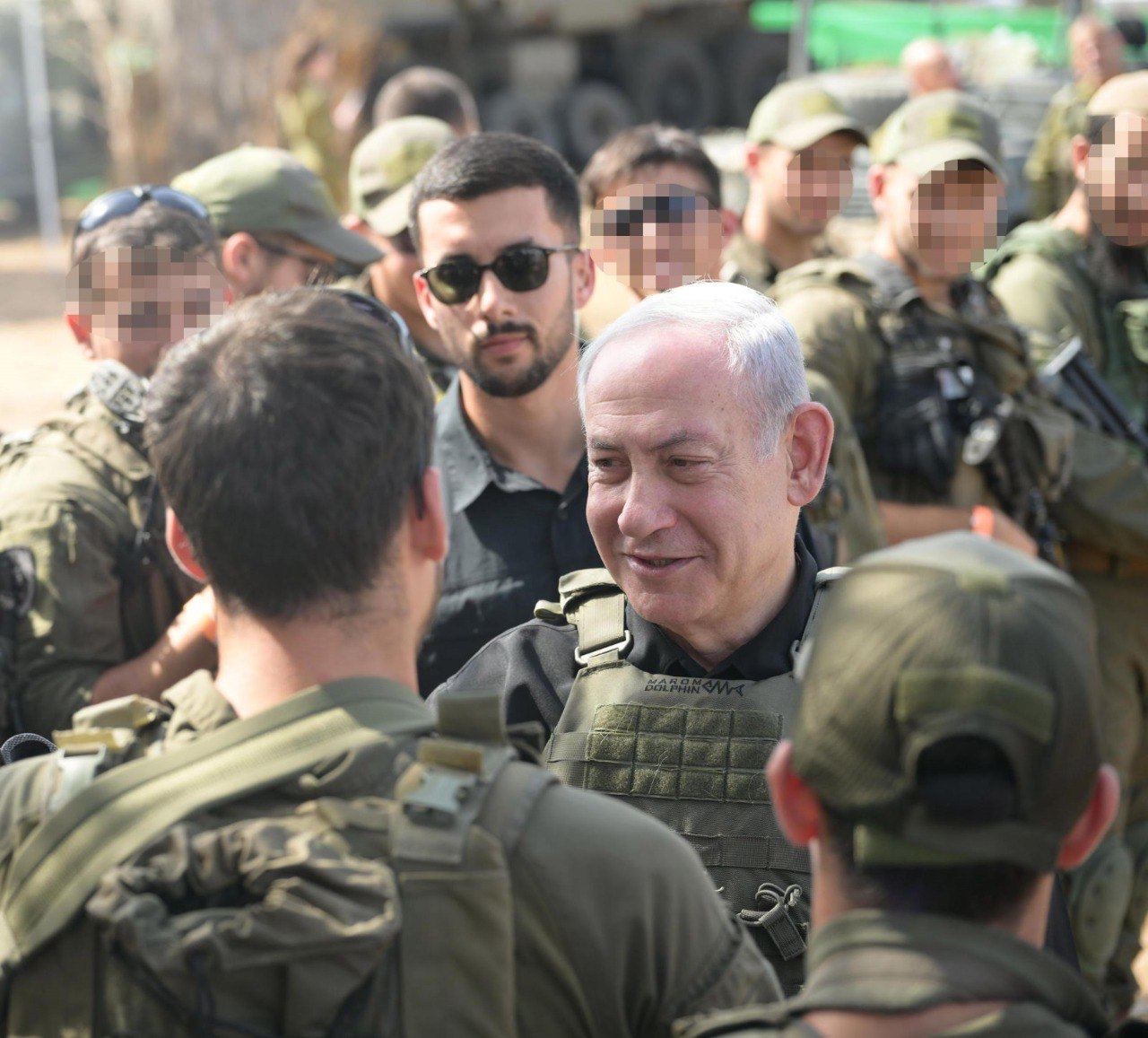 نتنياهو يلتقي الجيش الاسرائيلي