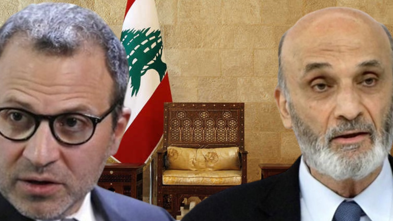 جبران باسيل سمير جعجع