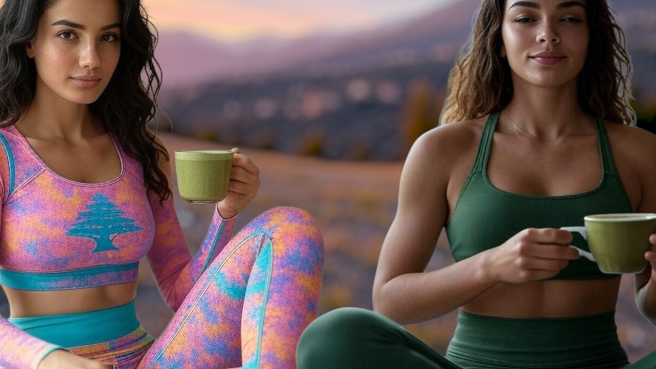 "Alo Pilates Matcha