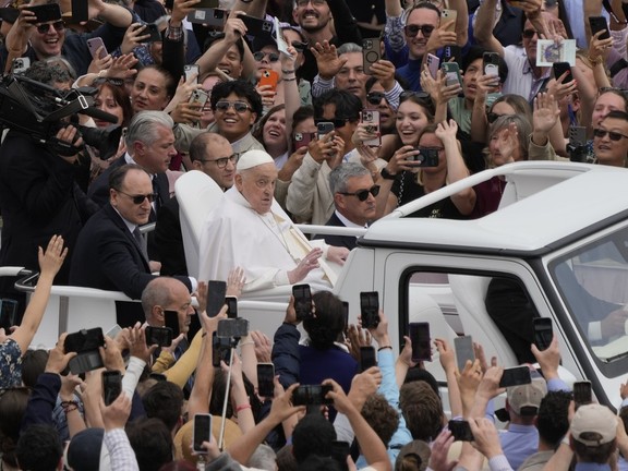 Pop Francis death