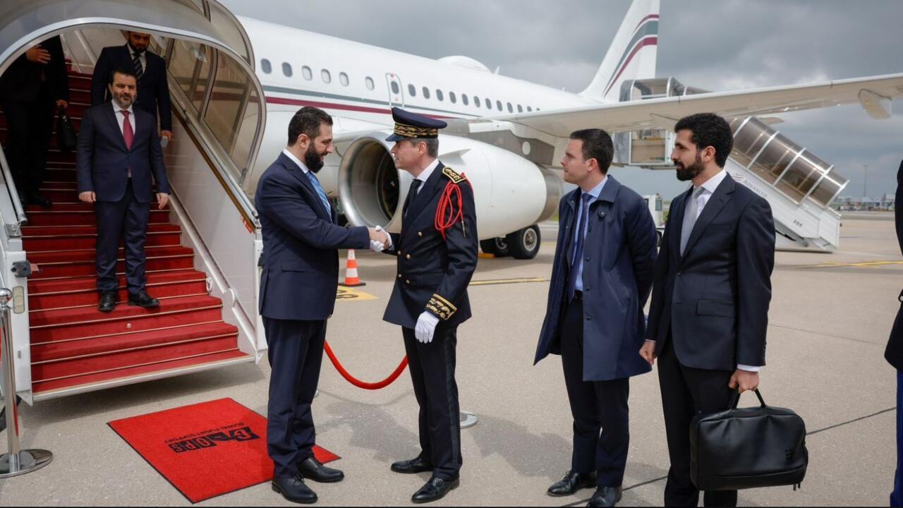 احمد الشرع يزور فرنسا باريس
