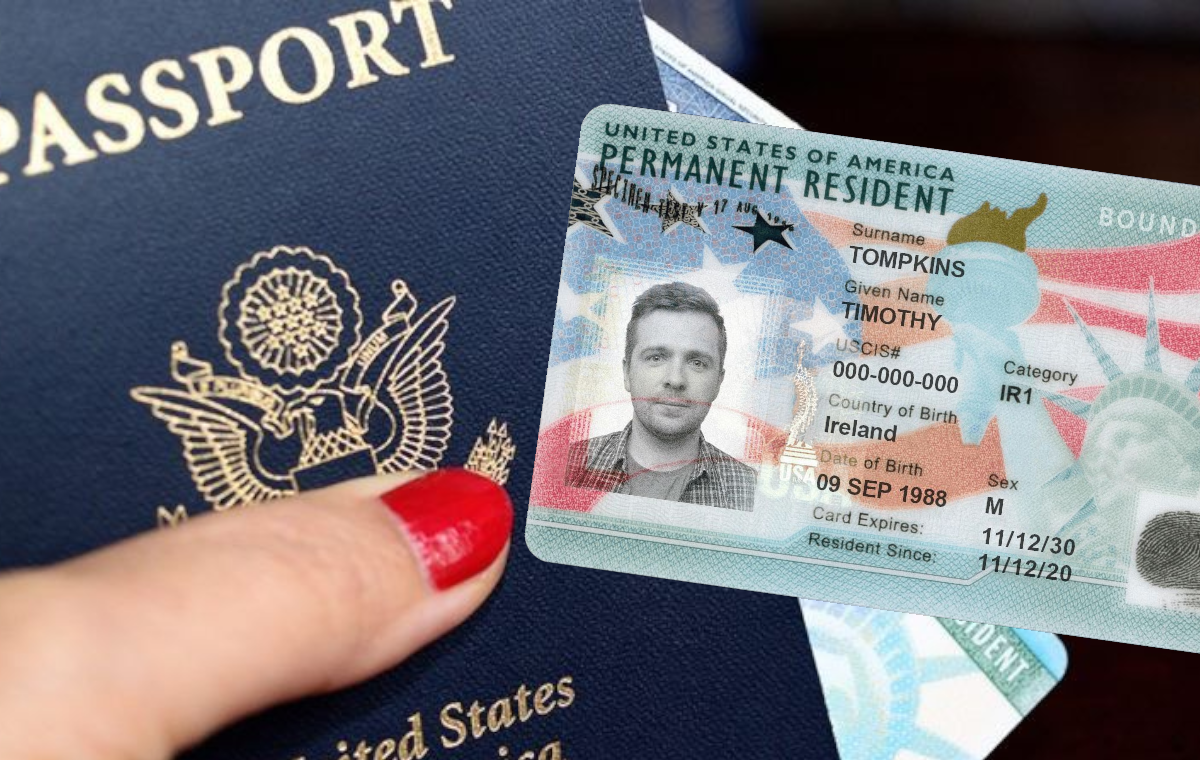 Us passport VS Green card دليل الجنسية الاميركية
