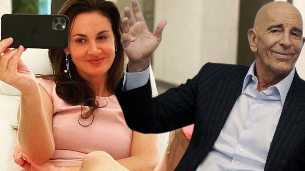 "قصة حب على الهواء: توم باراك يسقط في فخ هادلي غامبل