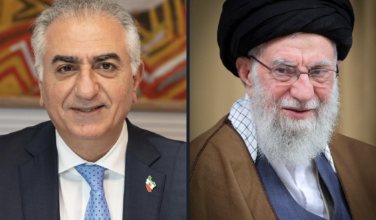 ايران رضا بهلوي الخامنئي