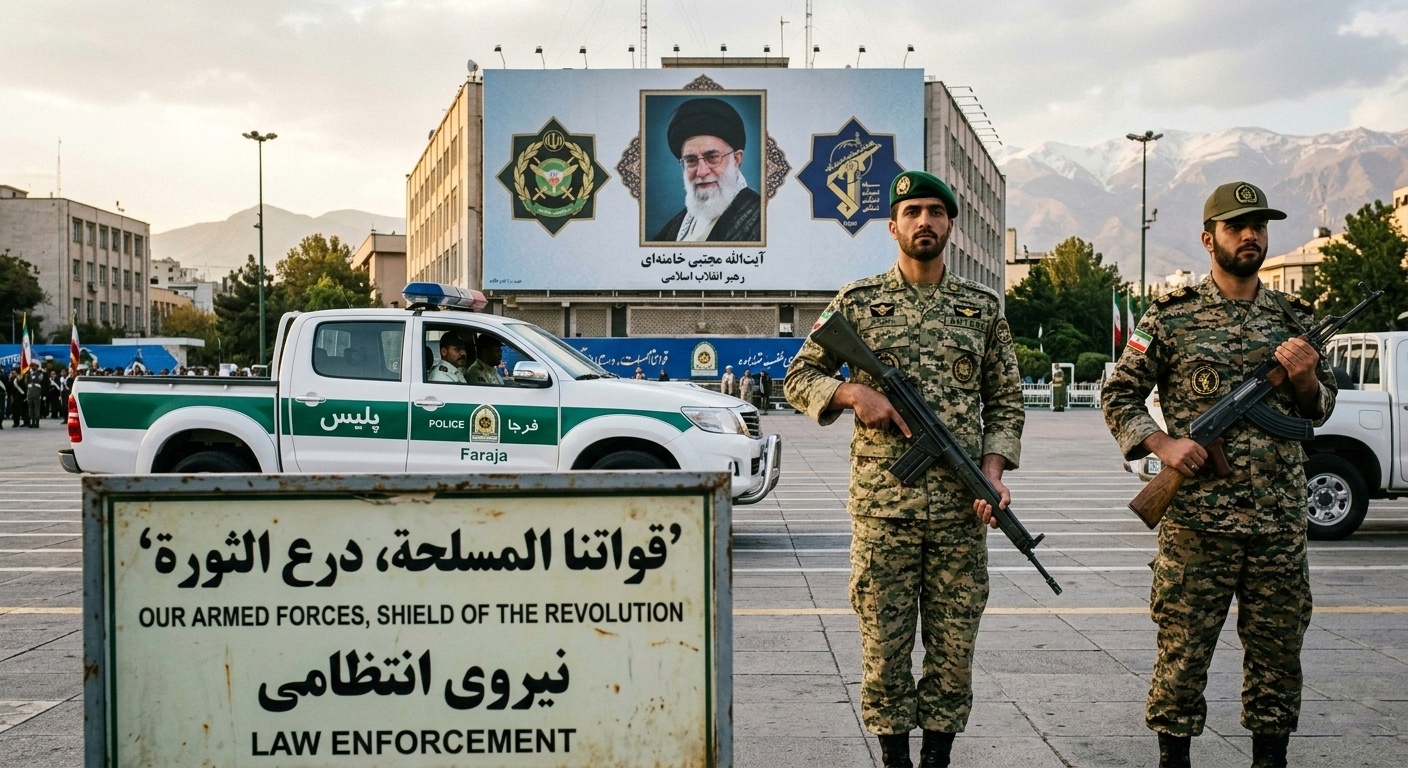 خارطة القوى العسكرية والأمنية في إيران